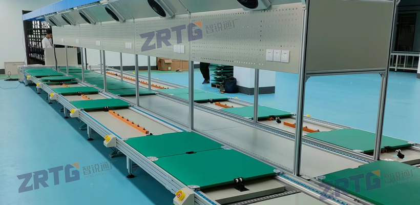 台式三流道倍速链生产线 台式三流道倍速链生产线