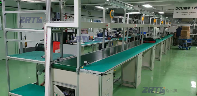 单边工作台皮带线 单边工作台皮带线