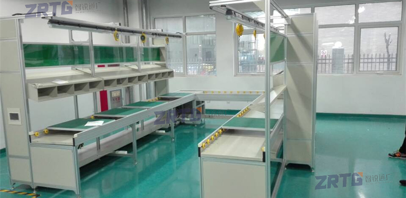 U型来福轮装配生产线 U型来福轮装配生产线