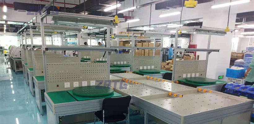 无动力工装板装配线 无动力工装板装配线