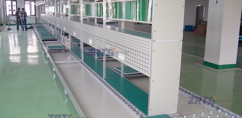 无动力工装板装配线 无动力工装板装配线