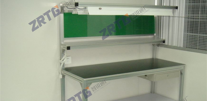 铝型材可移动防静电工作台 铝型材可移动防静电工作台